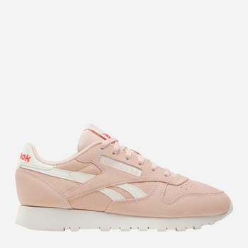 Жіночі кросівки Reebok Classic Leather 100033451 37 Персикові (4066756694999)