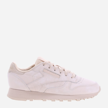 Buty sportowe damskie do kostki Reebok Classic Leather GY2446 36 Beżowe (4066748693924)