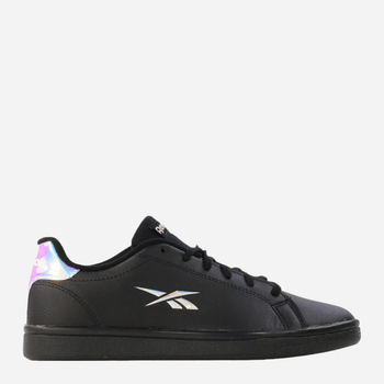 Tenisówki damskie z eko skóry Reebok Royal Comple H03300 36 Czarny/Srebrny (4064047516555)