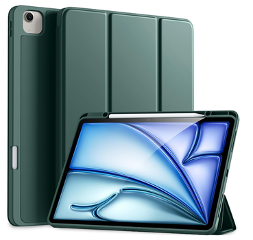 Чехол-книжка CDK для Apple iPad Air 13" M4 2026 | Экокожа силикон Smart Case Слот Стилус (017899) (green)