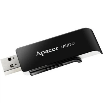 Флеш память флешка Apacer AH350 128Gb USB 3.0 Black (AP128GAH350B-1)