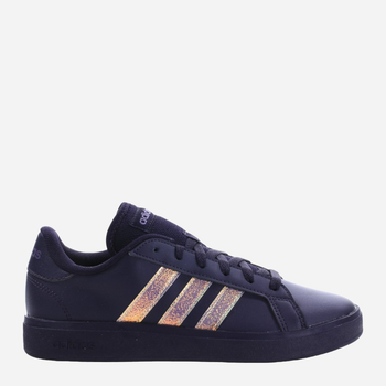 Tenisówki damskie z eko skóry adidas Grand Court Base 2 ID3043 36.5 Czarny/Multicolor (4066766606456)