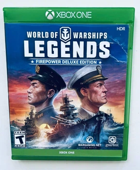 World Of Warships Legends Firepower Deluxe Edition, русская версия - диск для XBOX One, Б/У