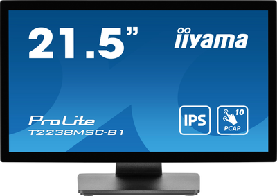 Monitor 21.5" iiyama ProLite T2238MSC-B1