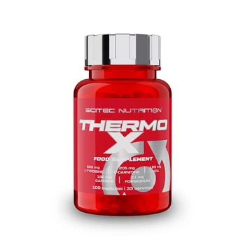 Жироспалювач Scitec Thermo-X 100 капсул