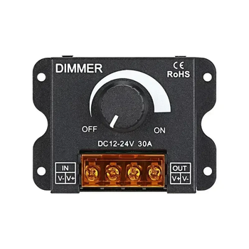 LED диммер світлодіодної стрічки / лампи - 12В/24В 30A
