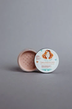 Минеральная легкая пудра Alanakosmetiks тон тёмный беж 30 ml (1551)