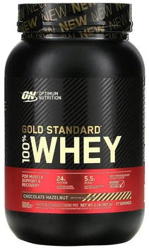 Сироватковий протеїн Optimum Nutrition Whey Gold Standard порошок 907 г Chocolate Hazelnut (748927060676)