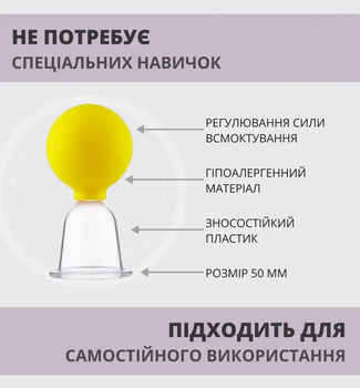Банка вакуумная массажная Reclaire