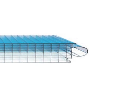 Фасад прозрачный Rodeca PC 2560-12 DuoColor Heatbloc S / opal 067