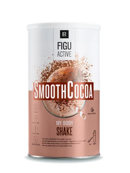 Растворимый коктейль для контроля веса со вкусом шоколада Smooth Cocoa LR Figu Active 496 г (81243)