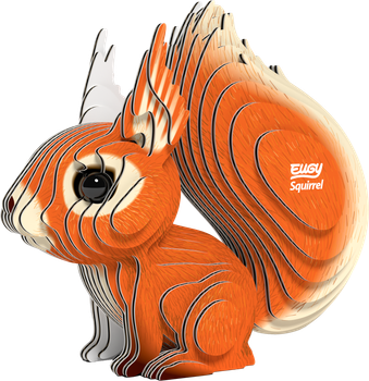 Model 3D do składania Eugy Zoo Wiewiórka (9421036940022)