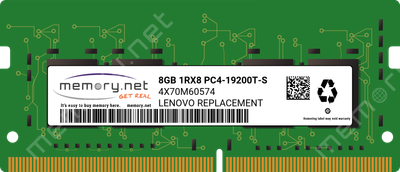 Пам'ять для ноутбуків Lenovo SODIMM DDR4 8 GB 2400 MHz CL17 (4X70M60574)(1117692)
