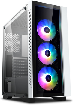 Корпус DeepCool MATREXX 55 V3 ADD-RGB WH 3F (DP-ATX-MATREXX55V3-AR-WH-3F)