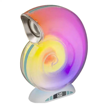 Настольная лампа RIAS L-39 mini RGB с Bluetooth колонкой и часами White (3_05377)