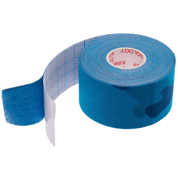 Кинезио тейп (Kinesio tape) SP-Sport BC-0474-3_8 размер 3,8смх5м синий