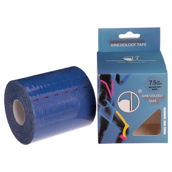 Кинезио тейп (Kinesio tape) SP-Sport BC-4863-7_5 размер 5м синий