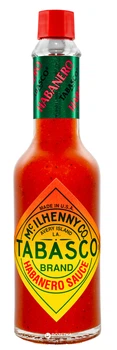 Соус перечный Tabasco Habanero Sauce из острого перца 60 мл