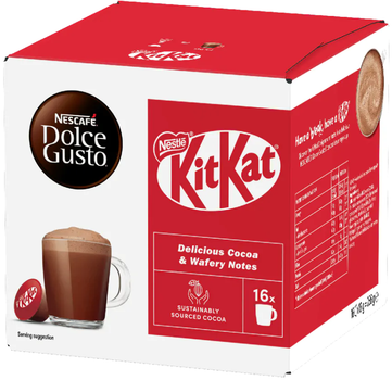 Напій у капсулах Nescafe Dolce Gusto Kit Kat 16 капсул =16 порцій
