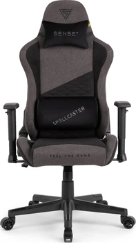 Комп'ютерне крісло для геймера Sense7 Spellcaster Senshi Edition Gray