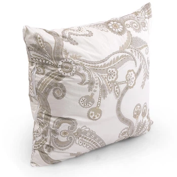 Подушка Руно 70x70 - Luxury силиконовая тик бежевая (22749)