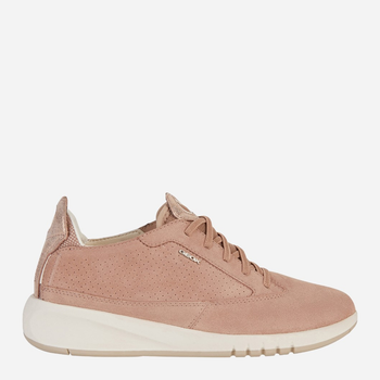 Sneakersy damskie zamszowe Geox D02HNA00022-C8007 38 Różowe (8050036830098)