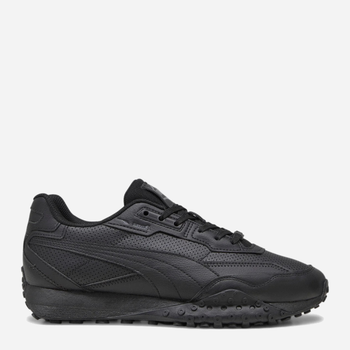 Buty sportowe męskie skórzane Puma Blktop Rider Leather 39382302 44.5 Czarne (4065454925053)