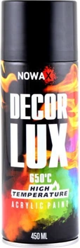Фарба NOWAX високотемпературна 650 °, Spray чорна RAL9005 450мл (699416)