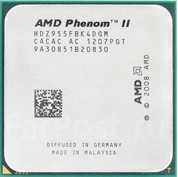 Процесор AMD Phenom II X4 955 Black Edition 3.2GHz 125W Б/В