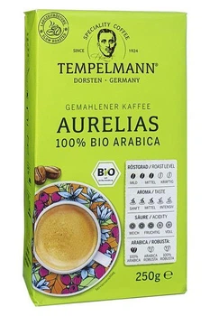 Кава мелена Tempelmann Aurelias BIO 250г