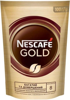 Кава розчинна Nescafe Gold 100г