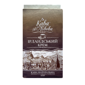 Кава зі Львова Ірландський Крем мелена 225г