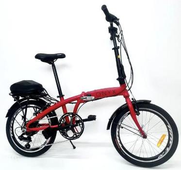Електроволосипед складаний Dorozhnik Onyx 20" (500W 36V 16Ah) Червоний