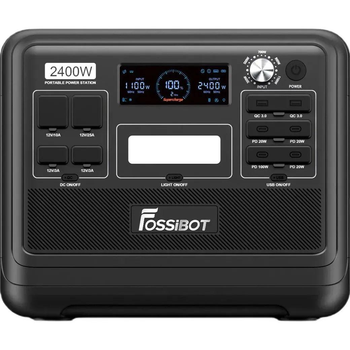 Зарядная станция Fossibot F2400 Black