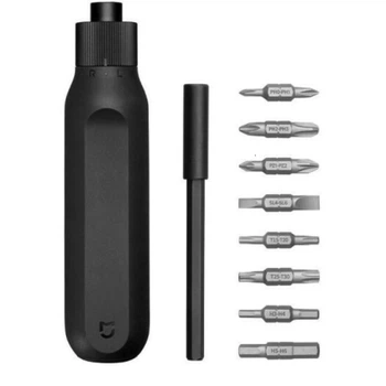 Викрутка з бітами Xiaomi Mijia Ratchet screwdriver 16в1 Black (BHR4779GL)