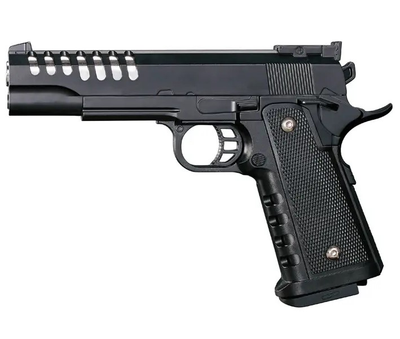 Страйкбольний Пістолет COLT M1911 VIGOR V16 метал, стріляє кульками 6 мм Чорний