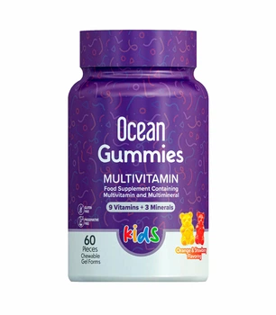 Вітаміни Orzax Ocean Gummies MultiVitamin 60 жувальних капсул