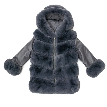 Куртка зимняя Wange 128 серая 8860