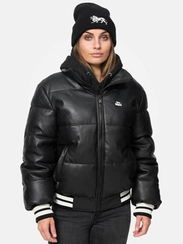 Куртка зимняя короткая женская Lonsdale Hybreasal 117510-1500 XL Черная (4255581513685)