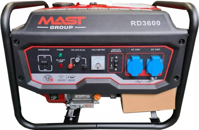 Бензиновый генератор 2,8 кВт MAST GROUP RD3600