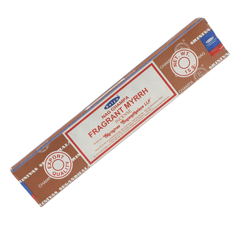 Аромапалочки Fragrant Myrrh Ароматная Мирра 15г Satya 8904234405308