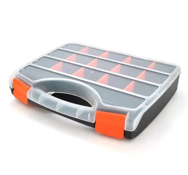 Пластиковый переносной ящик для инструментов Voltronic Box 310x265x55мм