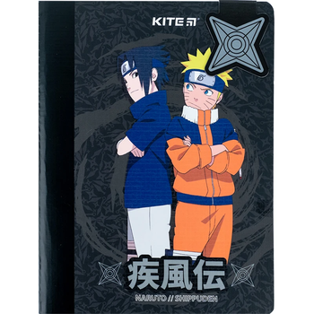 Блокнот з магнітною закладкою Kite Naruto NR24-192, А5, 60 аркушів, клітинка 4063276183187