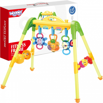 Interaktywny stojak Woopie Toys z grzechotkami (5904326949348)