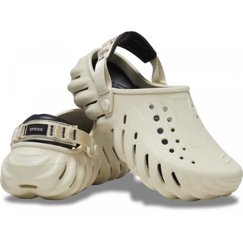 Крокси Crocs X- Echo Clog 43 (EU 43-44) Бежевий/Чорний 207937