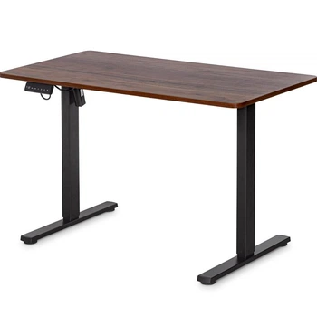 Стол с электро регулировкой высоты Mealux PowerDesk Lite Walnut (столешница грецкий орех / ножки черные), EVO-201 Lite Walnut /B
