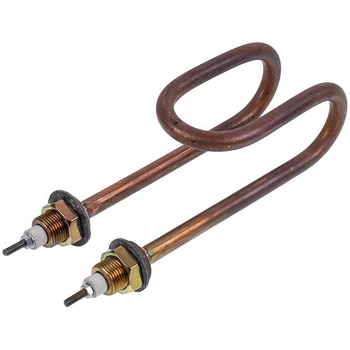 Тэн для дистиллятора 2000W (медный) H=190mm B=60mm M18 (лыжа)