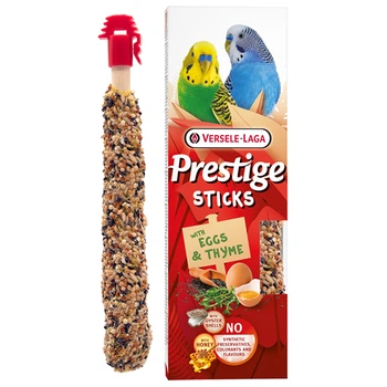 Лакомство для волнистых попугаев Versele-Laga Prestige Sticks Small Parrot Eggs & Thyme яйца и тимьян в стиках 2х30г (223543)