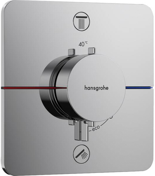 Наружная часть смесителя с термостатом Hansgrohe Showerselect Comfort Q 15583000