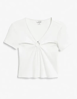 Футболка MONKI Ж1108086 (10911266) колір білий XS
